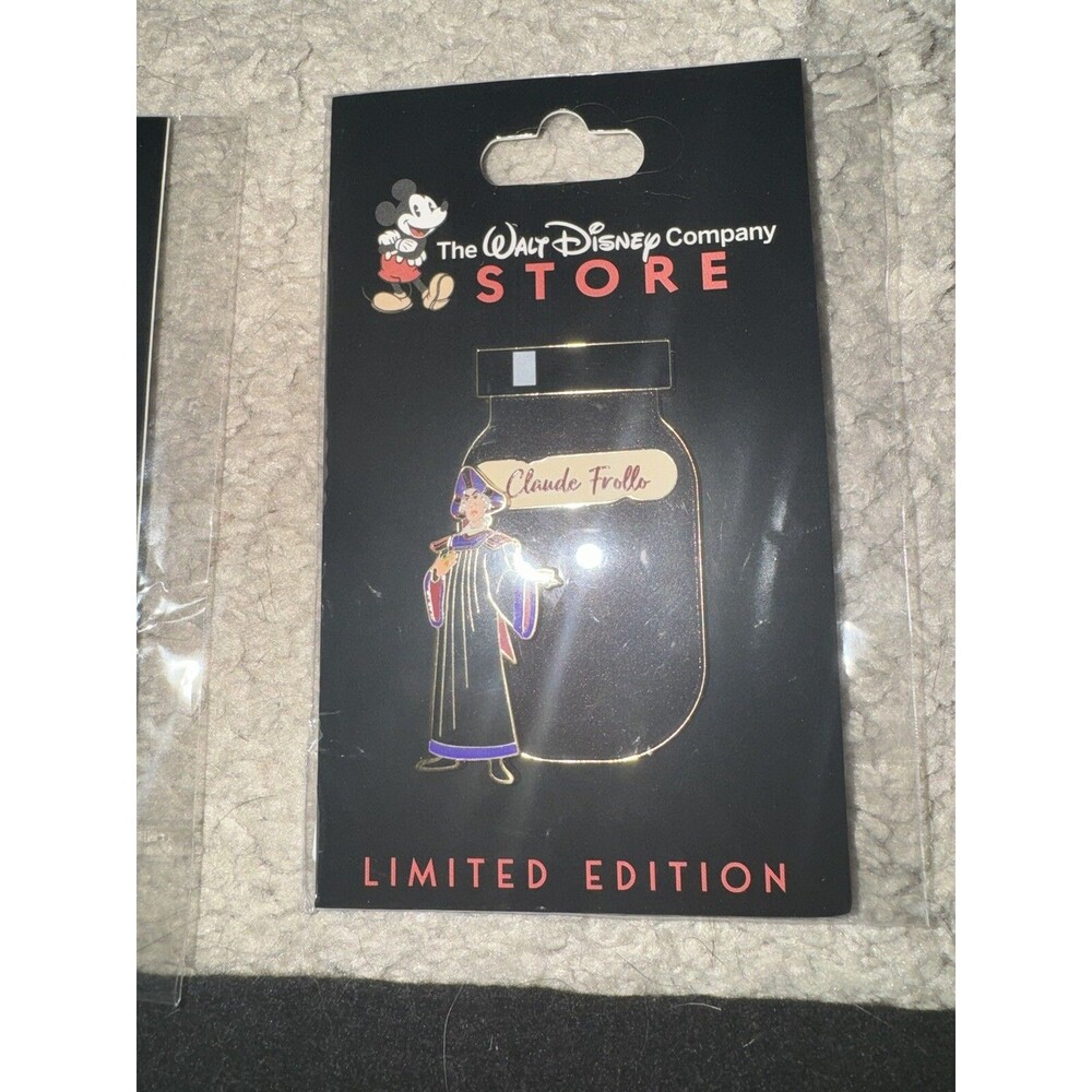 D23 2024 DEC Disney Pin The Color Shades Of Magic Paint Black Claude Frollo